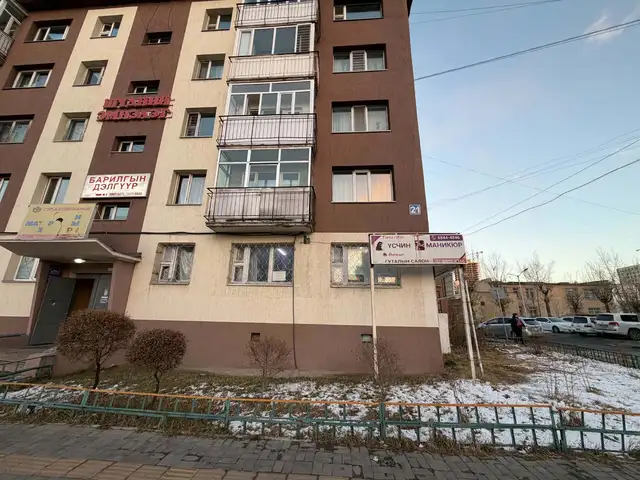 Худ-н 19-н үйлчилгээний төв 3 өрөө байр 42мкв, Улаанбаатар — Хан-Уул — 19-р хороолол