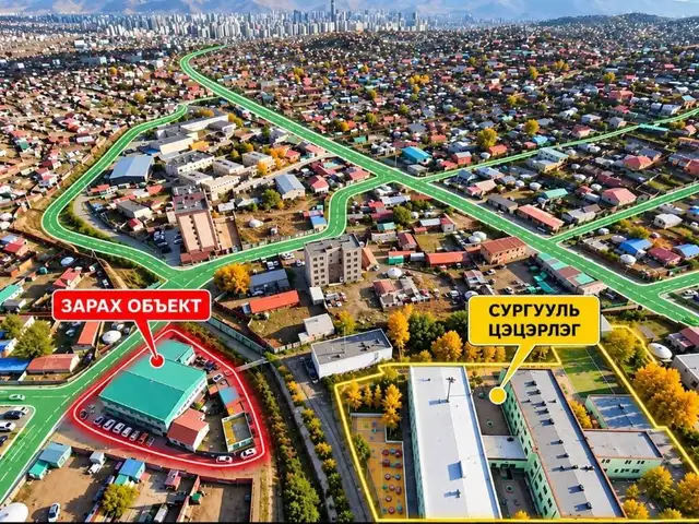 Чд хайлаастад 732м² бие даасан объект, Улаанбаатар — Чингэлтэй — Хайлааст