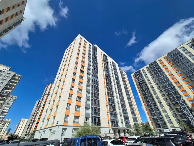Халдвартын эмнэлгийн зүүн талд мандах наран хотхонд 54.72м² 2 өрөө байр, Улаанбаатар — Баянзүрх — Халдвартын эмнэлэг