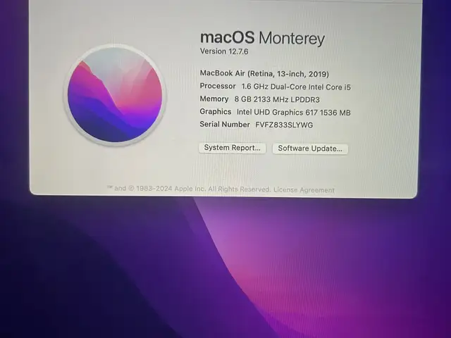 Apple 13", Intel Core i5, 8 GB RAM, Улаанбаатар — Хан-Уул — Хурд