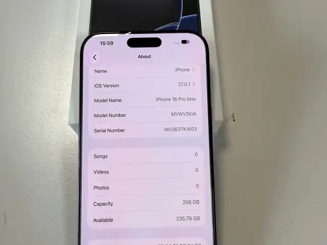 Apple iPhone 16 Pro Max, 256 gb, Улаанбаатар — Сүхбаатар — 220 мянгат